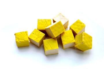 Soy tofu cubes, Tofu soy bean curd