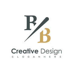 initial monogram logo with creative design.
