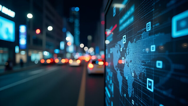 Advanced Earthquake Emergency Communication Systems: Real-Time Alerts, Multi-Channel Notifications & Coordinated Public Information for Crisis Management - Photo Stock Concept