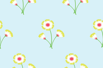 seamless floral pattern set of flowers seamless design suitable for use of wallpaper, gift wrapping paper, clothes, scarves, tablecloths, curtains, windows, rugs.