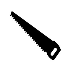 Saw Silhouette vector illustration