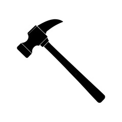 Hammer Silhouette vector illustration