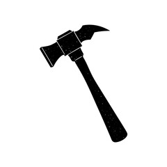 Hammer Silhouette vector illustration