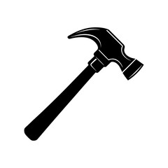 Hammer Silhouette vector illustration