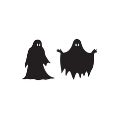 silhouettes halloween vector 