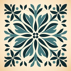 Fototapeta premium Modern Vector Pattern Tile for Graphic Design Projects