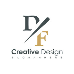 initial monogram logo with creative design.