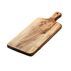 A Wooden Cheese Board Isolate... on a transparent background