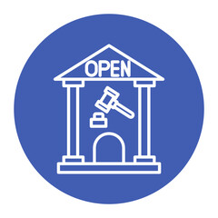 Open Court Icon