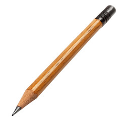 A Wooden Pencil Isolated On A... on a transparent background