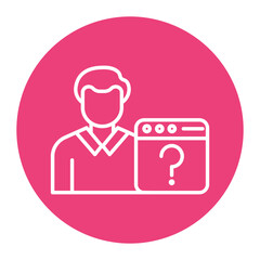 Non Technical User Icon