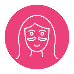 Obraz premium Dark Circles Icon