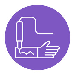 Fototapeta premium Scars Removal Icon