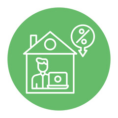 Home Office Tax Deductions Icon