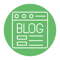 Blogging Icon