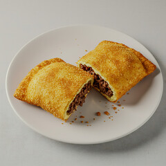 Crispy Golden Brown Pastries Filled with Savory Ground Beef A Delicious Treat
