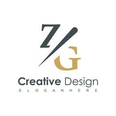 initial monogram logo with creative design.