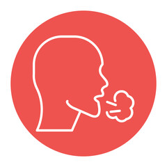 Shortness of Breath Icon