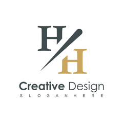 initial monogram logo with creative design.