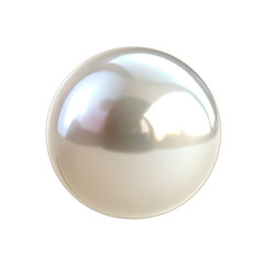 Lustrous White South Sea Pear... on a transparent background