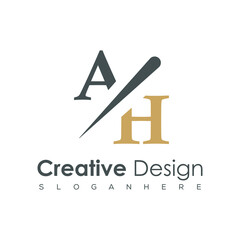 initial monogram logo with creative design.