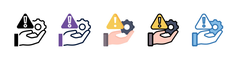 Risk Management Icon