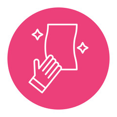 Obraz premium Wipe Icon