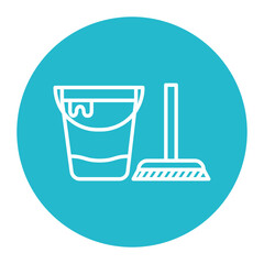Cleaning Bucket Icon