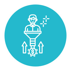 Conversion Rate Icon