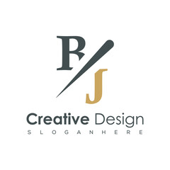 initial monogram logo with creative design.