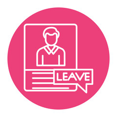 Leave Of Absence Icon