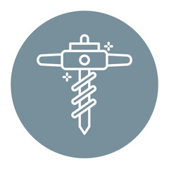 Drain Auger Icon