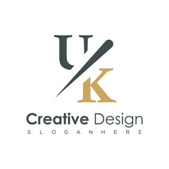 initial monogram logo with creative design.