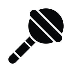 Get your hands on this amazing glyph icon of lollipop