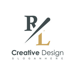 initial monogram logo with creative design.