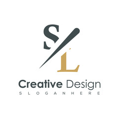 initial monogram logo with creative design.