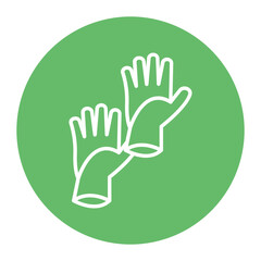 Obraz premium Personal Protective Equipment Icon