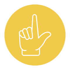 Foam Hand Icon