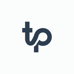 tp Logo Template vector illustration