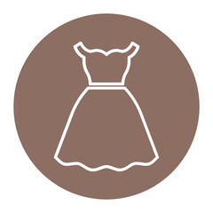 Woman Dress Icon