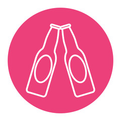 Beers Toasting Icon