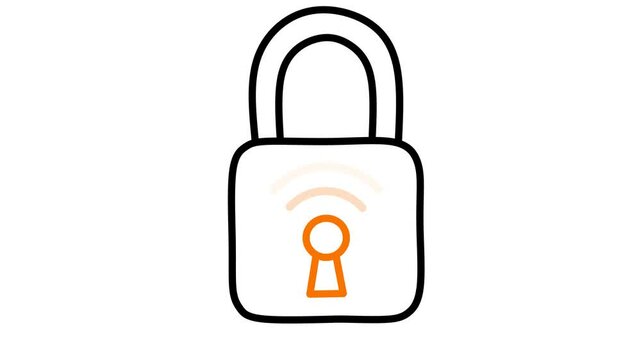 Wifi Lock Animated Icon