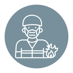 Firefighter Icon