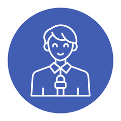 Journalist Icon