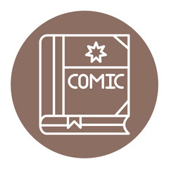 Comic Book Icon