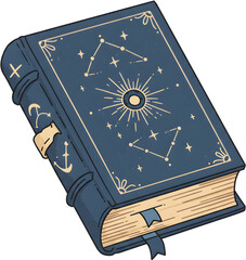 Magic book. Generative AI