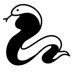 snake vector illustration