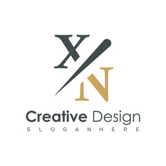 initial monogram logo with creative design.