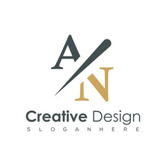 initial monogram logo with creative design.
