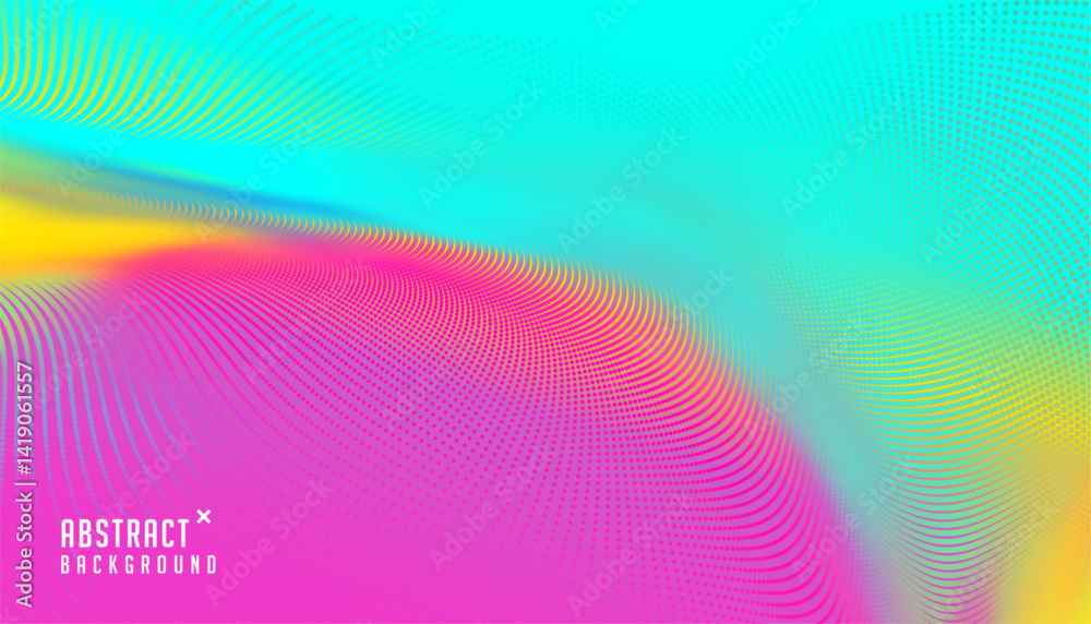 Wall mural abstract blurred gradient overlay background in modern style